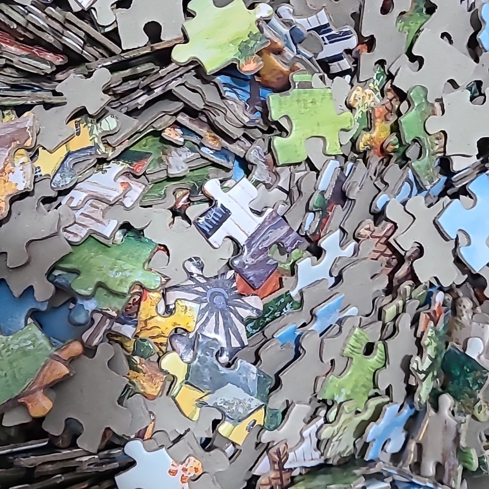 Heartland collection DINNER AT GRANDMAS 550 jigsaw puzzle - Picture 4 of 5